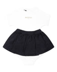 Balmain Kids abito con logo - Ninna Nanna