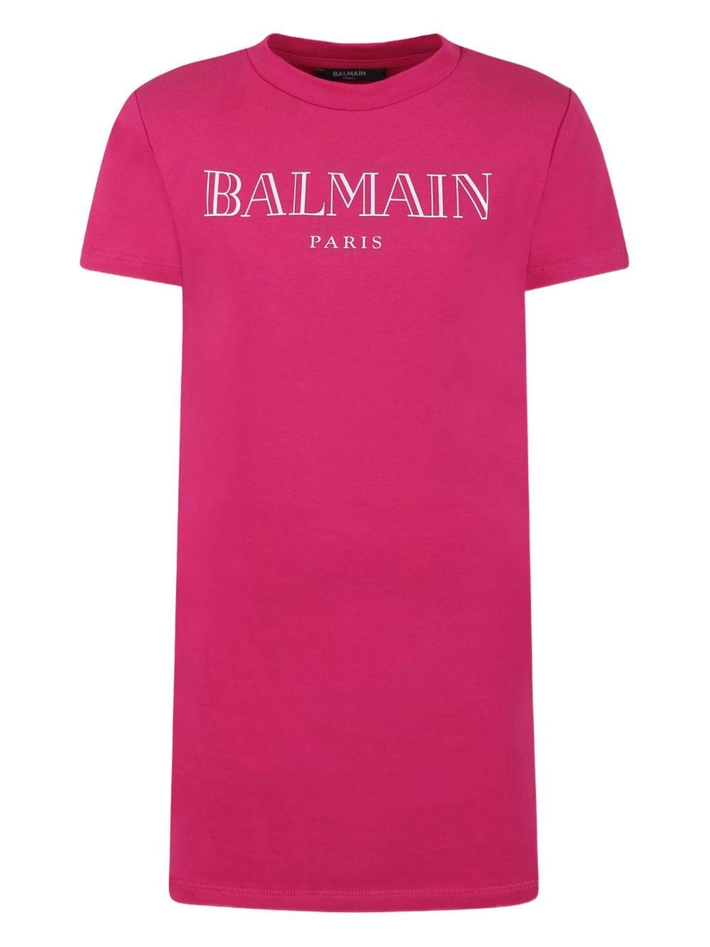 Balmain Kids abito con logo - Ninna Nanna