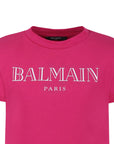 Balmain Kids abito con logo - Ninna Nanna