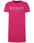 Balmain Kids abito con logo - Ninna Nanna