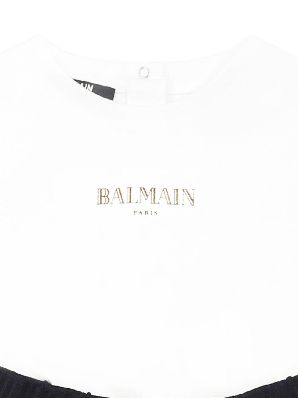 Balmain Kids abito con logo - Ninna Nanna