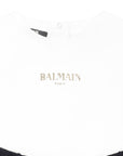 Balmain Kids abito con logo - Ninna Nanna