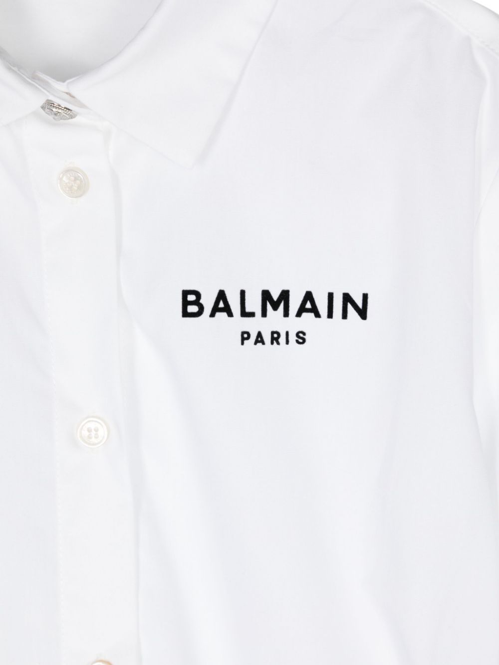 Balmain Kids camicia con cintura - Ninna Nanna