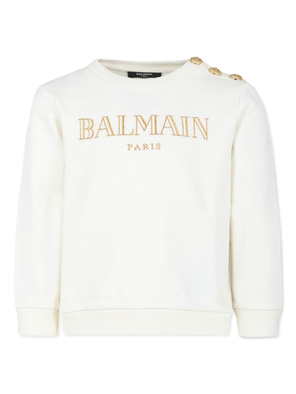 Balmain Kids felpa con logo - Ninna Nanna