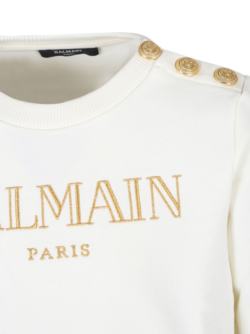 Balmain Kids felpa con logo - Ninna Nanna