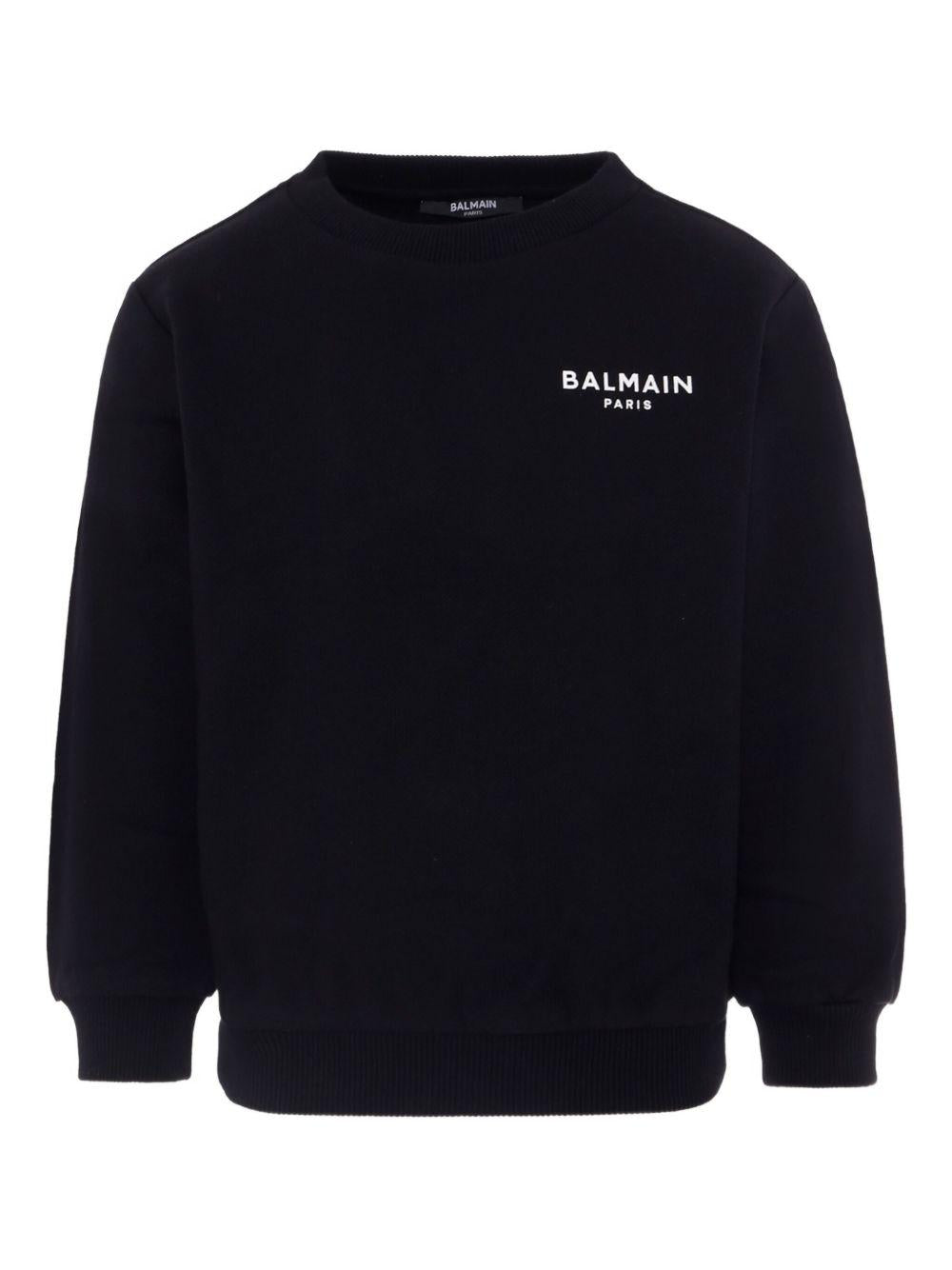 Balmain Kids felpa con logo - Ninna Nanna