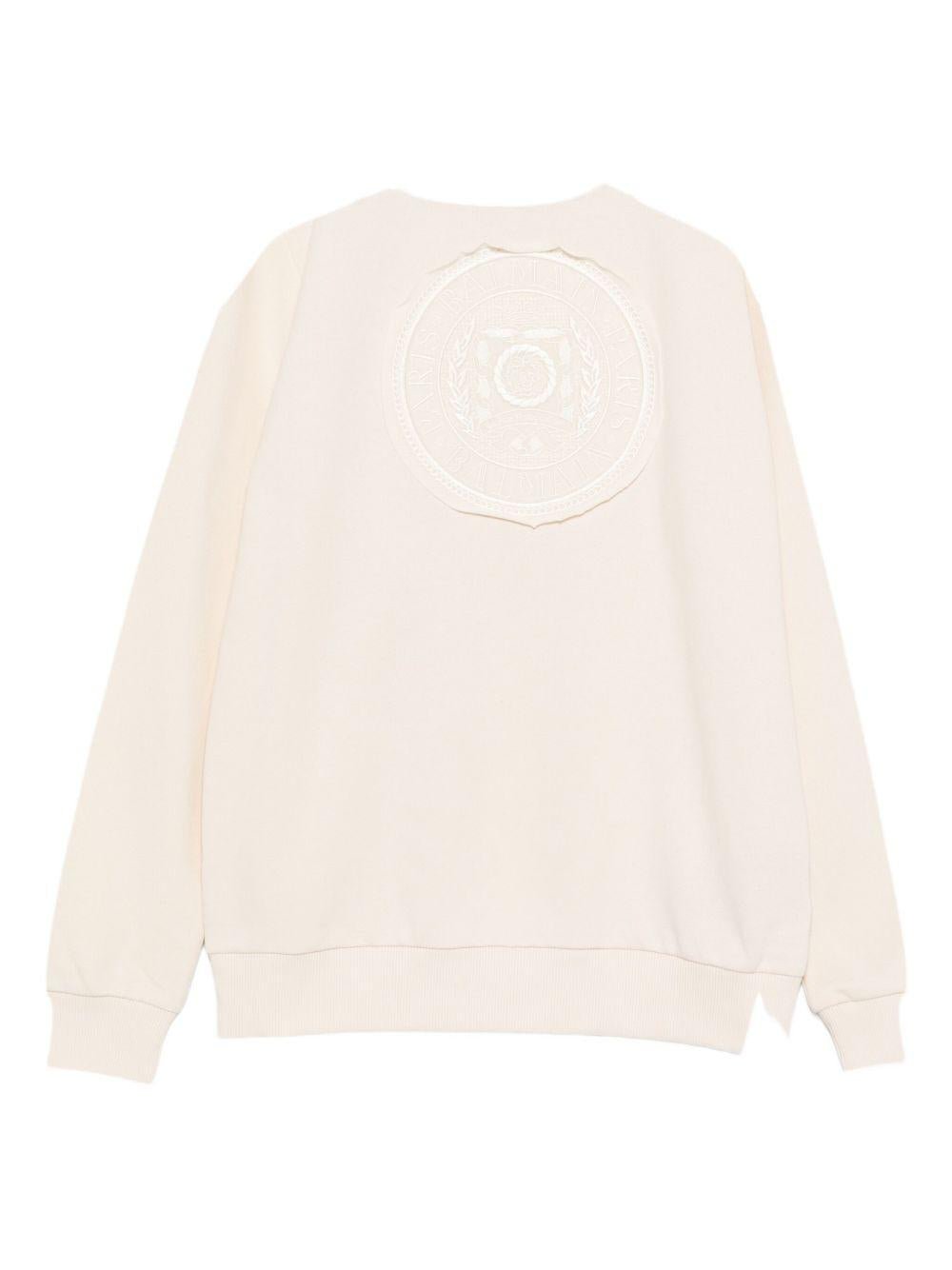 Balmain Kids felpa con logo - Ninna Nanna