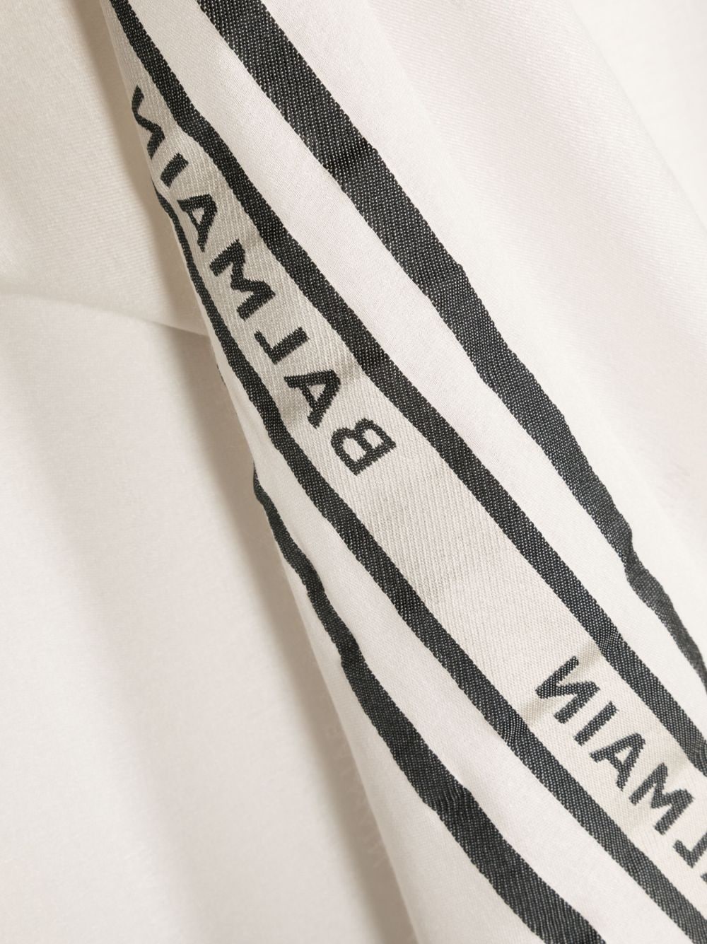 Balmain Kids foulard con logo - Ninna Nanna