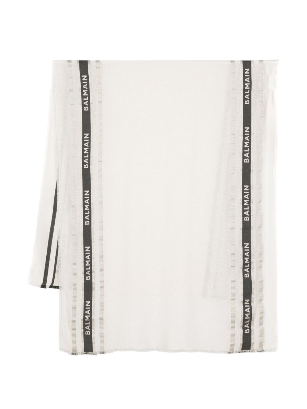 Balmain Kids foulard con logo - Ninna Nanna