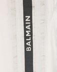 Balmain Kids foulard con logo - Ninna Nanna