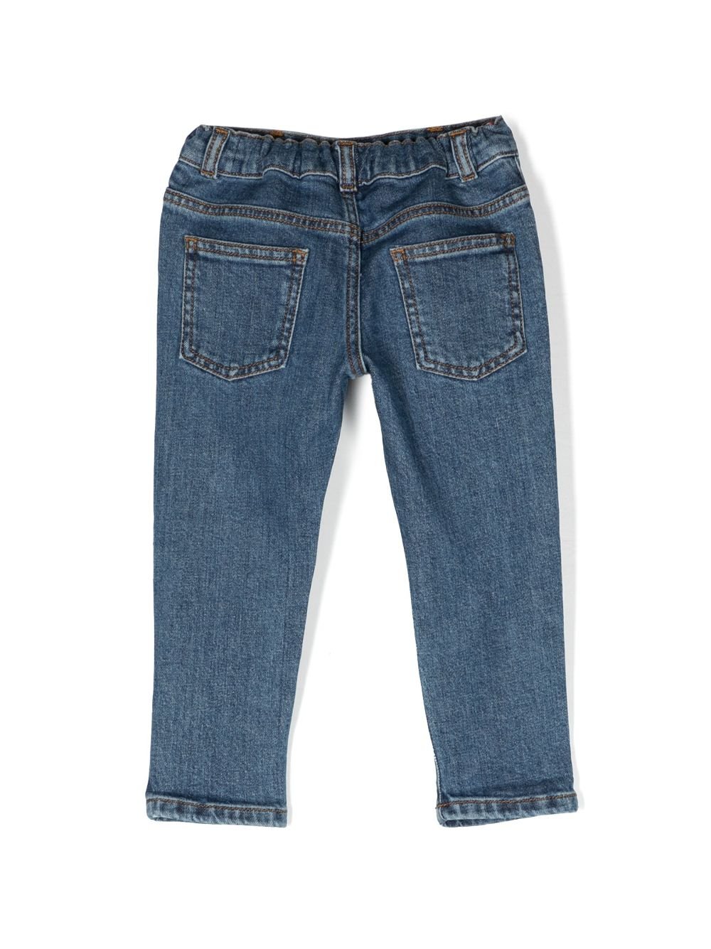 Balmain Kids jeans con logo - Ninna Nanna