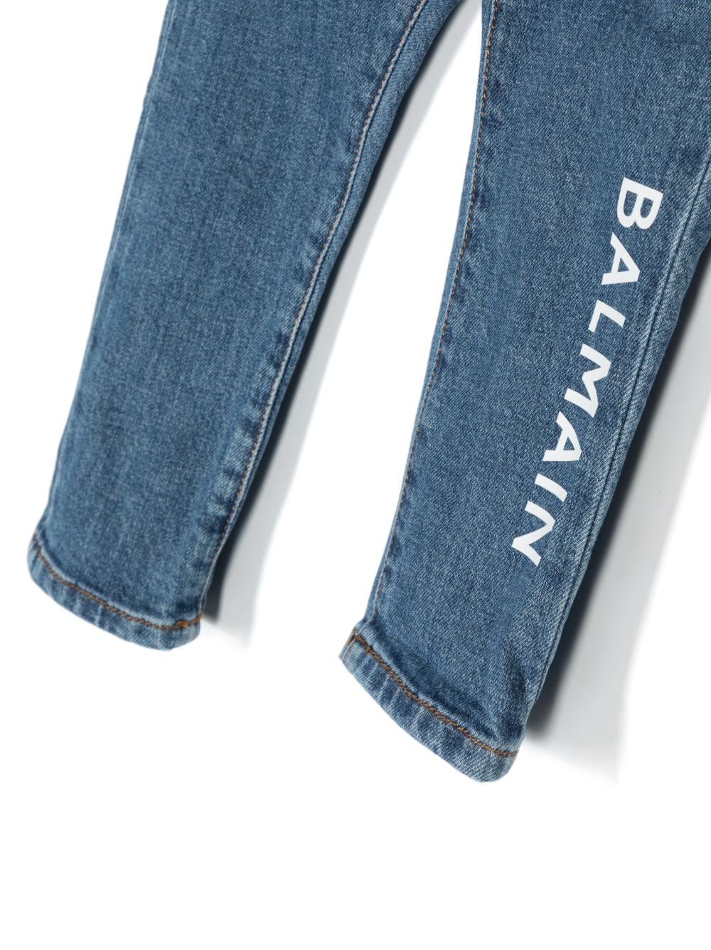 Balmain Kids jeans con logo - Ninna Nanna