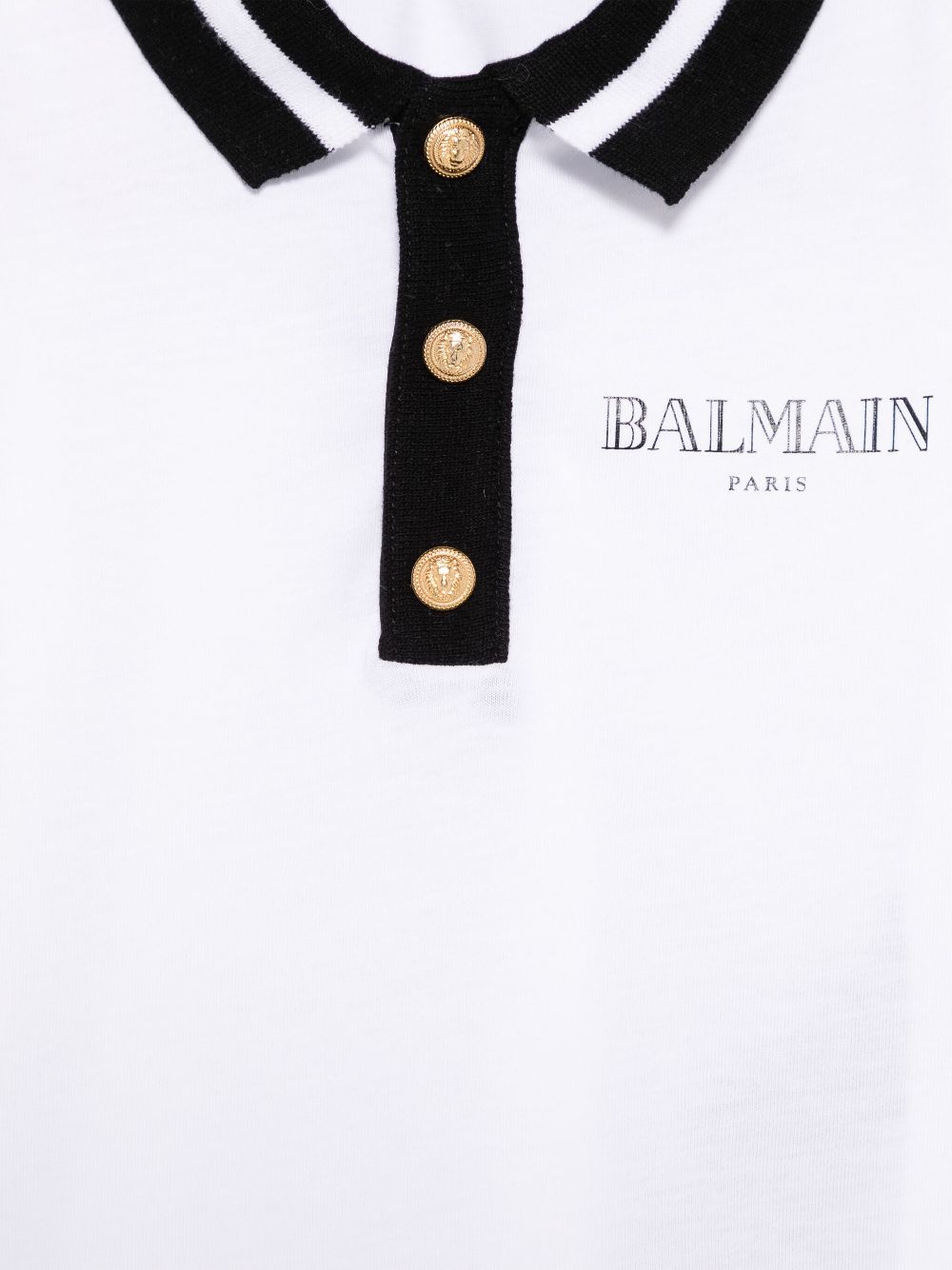 Balmain Kids polo con stampa - Ninna Nanna