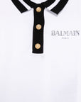 Balmain Kids polo con stampa - Ninna Nanna