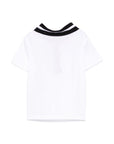 Balmain Kids polo con stampa - Ninna Nanna