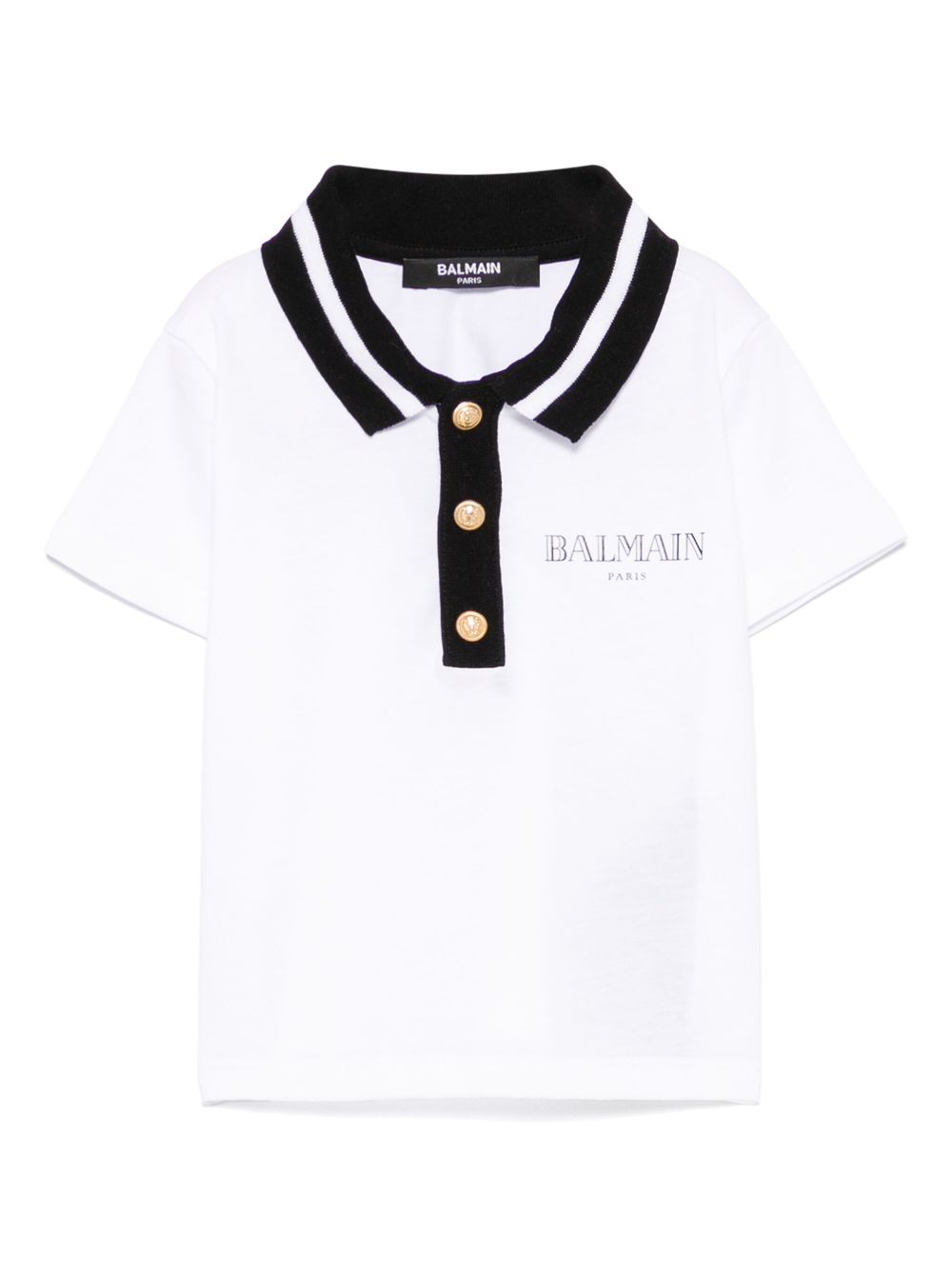 Balmain Kids polo con stampa - Ninna Nanna