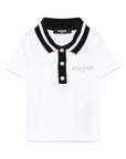 Balmain Kids polo con stampa - Ninna Nanna