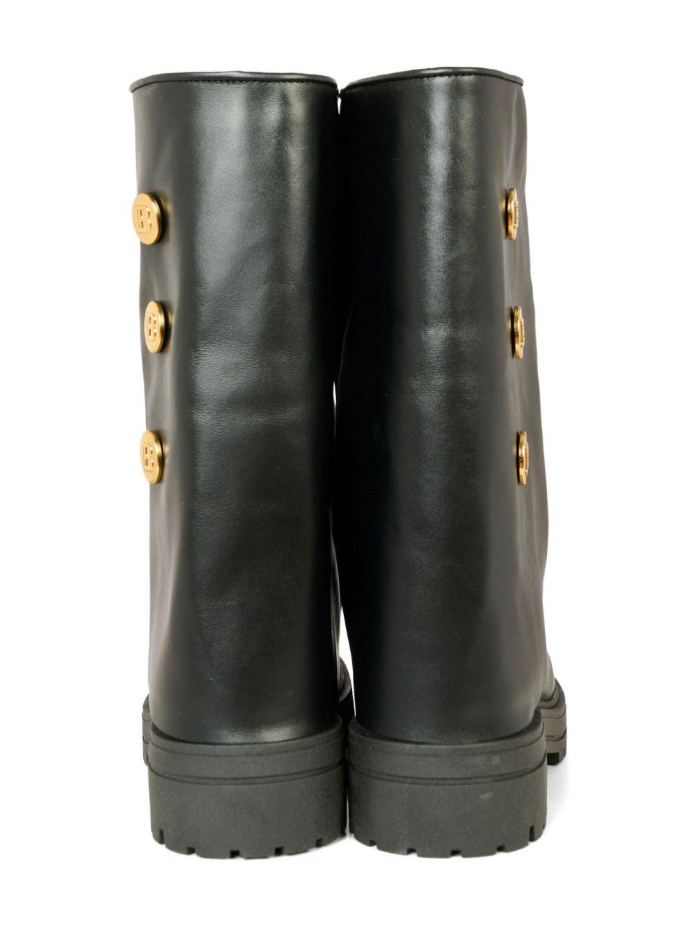 Balmain Kids stivali in pelle - Ninna Nanna