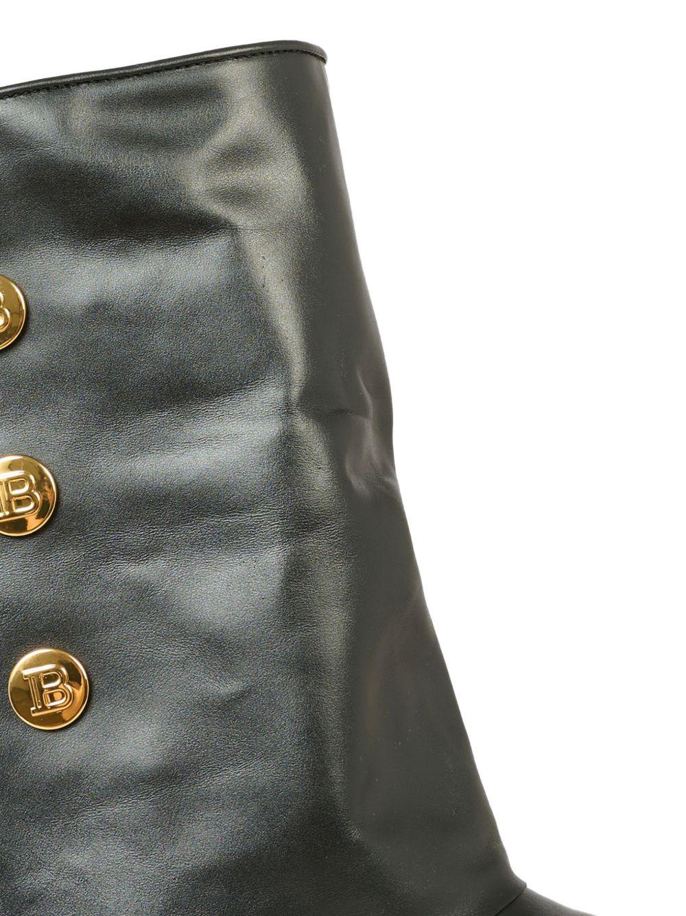 Balmain Kids stivali in pelle - Ninna Nanna