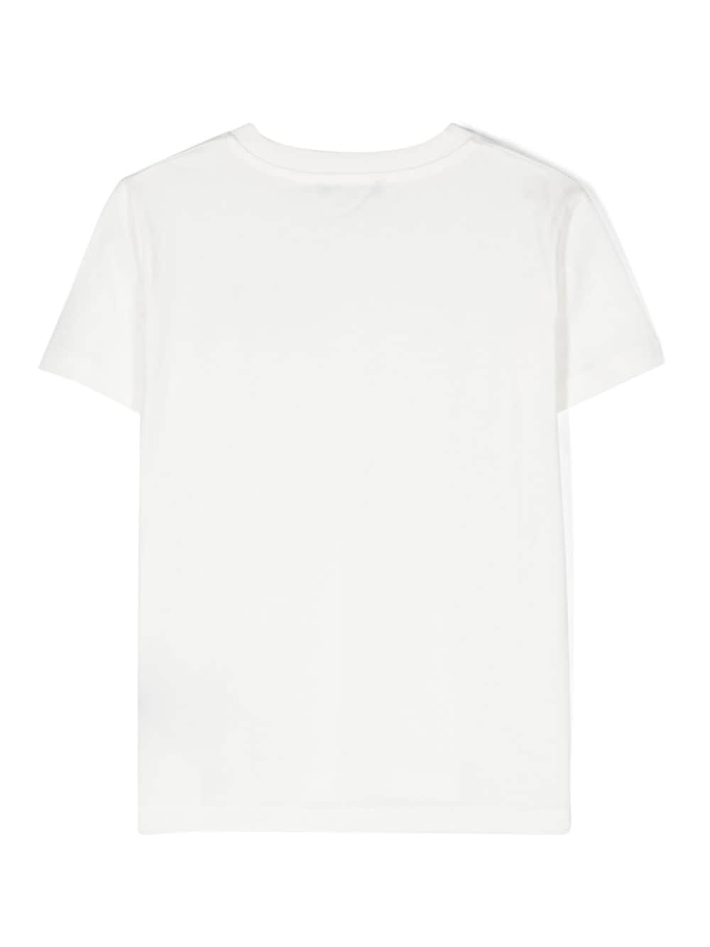 Balmain Kids t-shirt con patch logo - Ninna Nanna