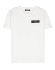 Balmain Kids t-shirt con patch logo - Ninna Nanna