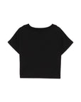 Balmain Kids t-shirt crop - Ninna Nanna