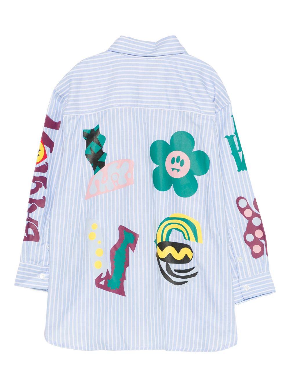 Barrow kids camicia con stampe - Ninna Nanna
