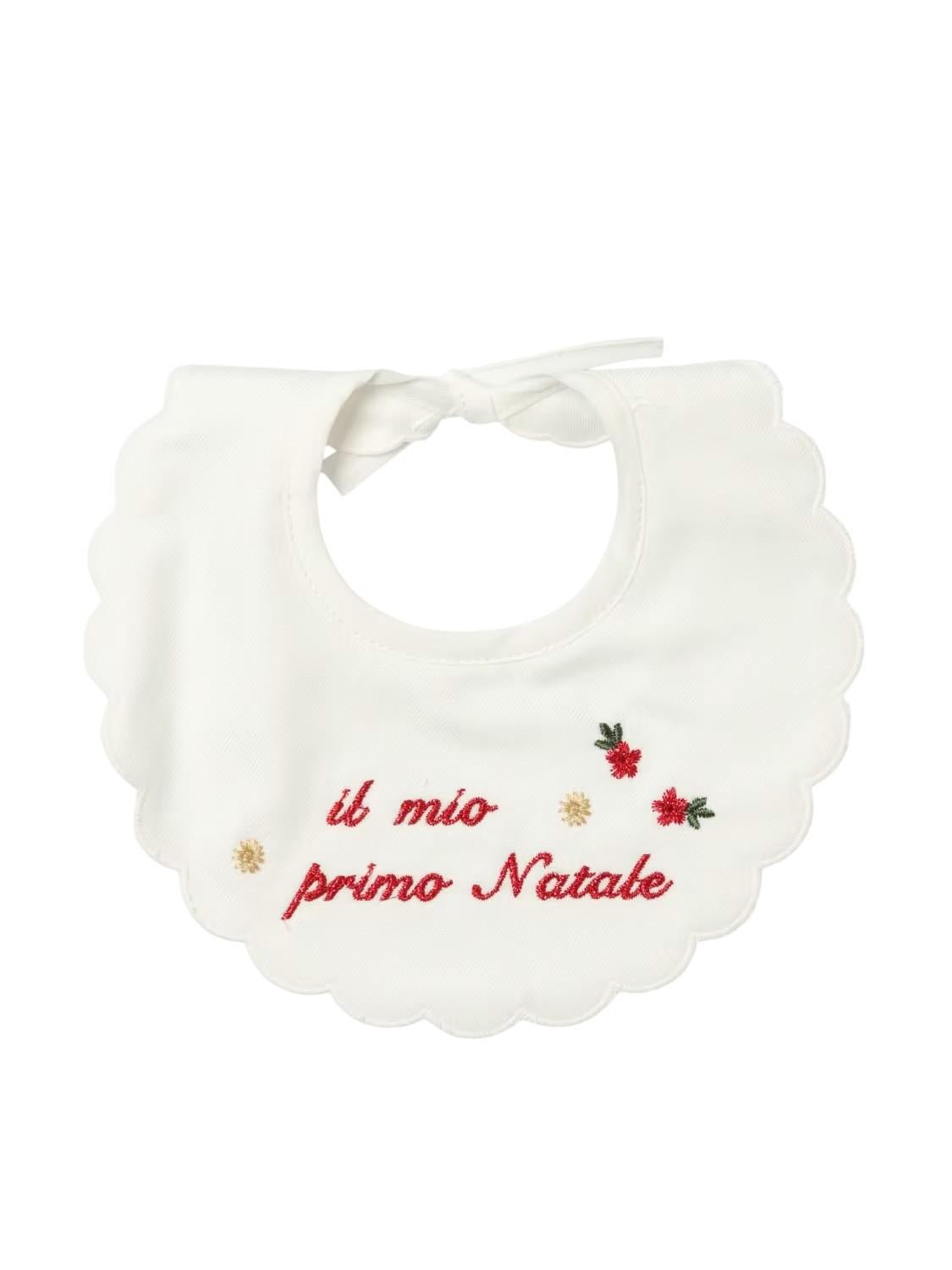 Bavaglino per neonata Marlù Couture natalizio - Ninna Nanna