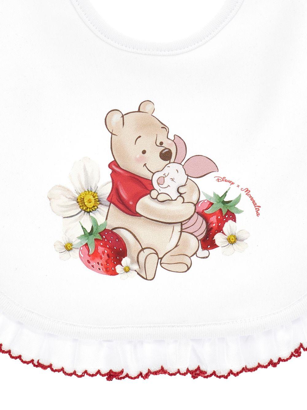 Bavaglino per neonata Monnalisa Winnie the Pooh - Ninna Nanna