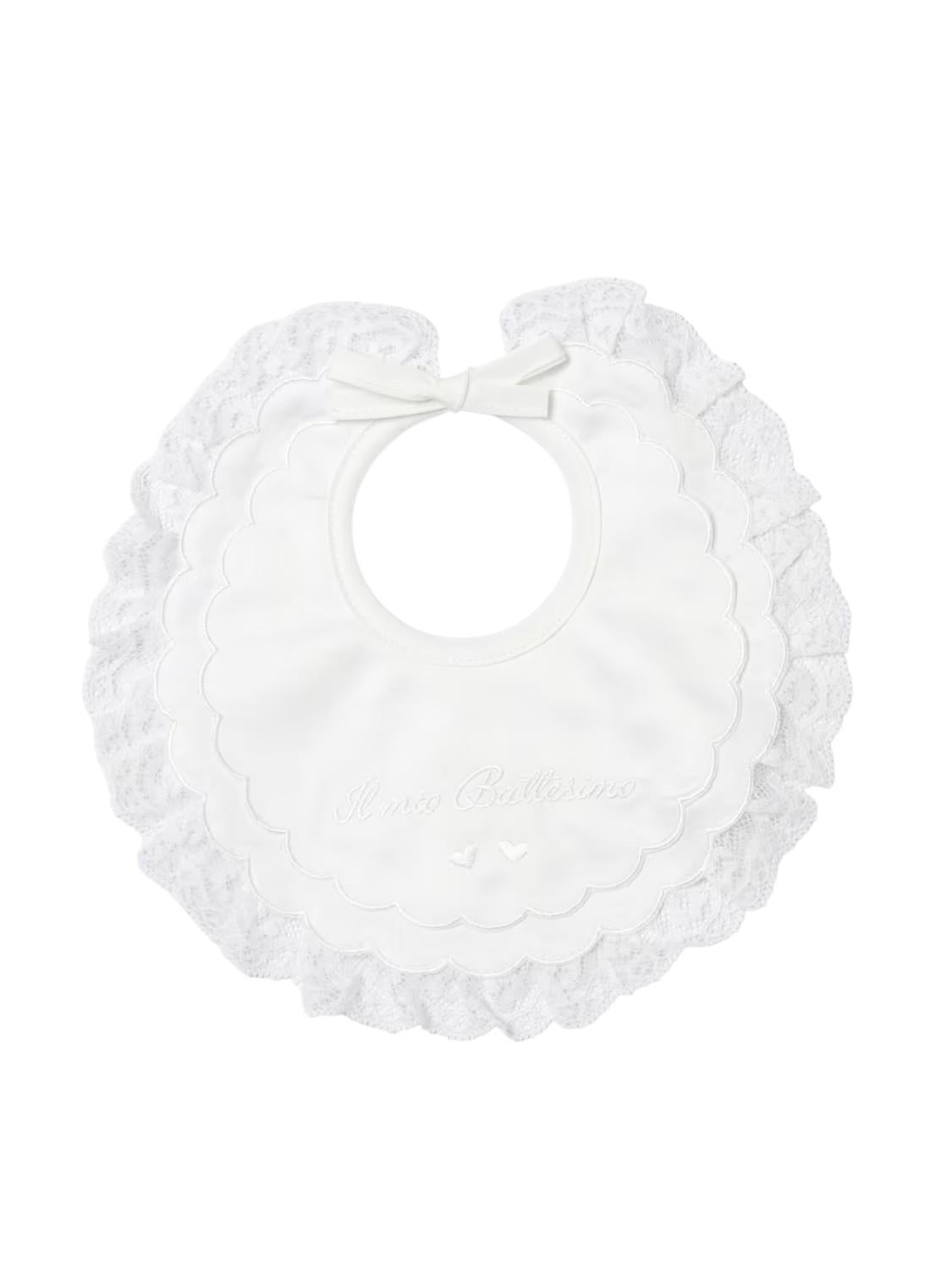 Bavaglino per neonato Marlù Couture il mio battesimo - Ninna Nanna