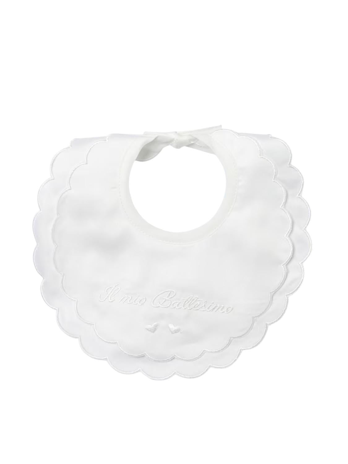 Bavaglino per neonato Marlù Couture il mio battesimo - Ninna Nanna