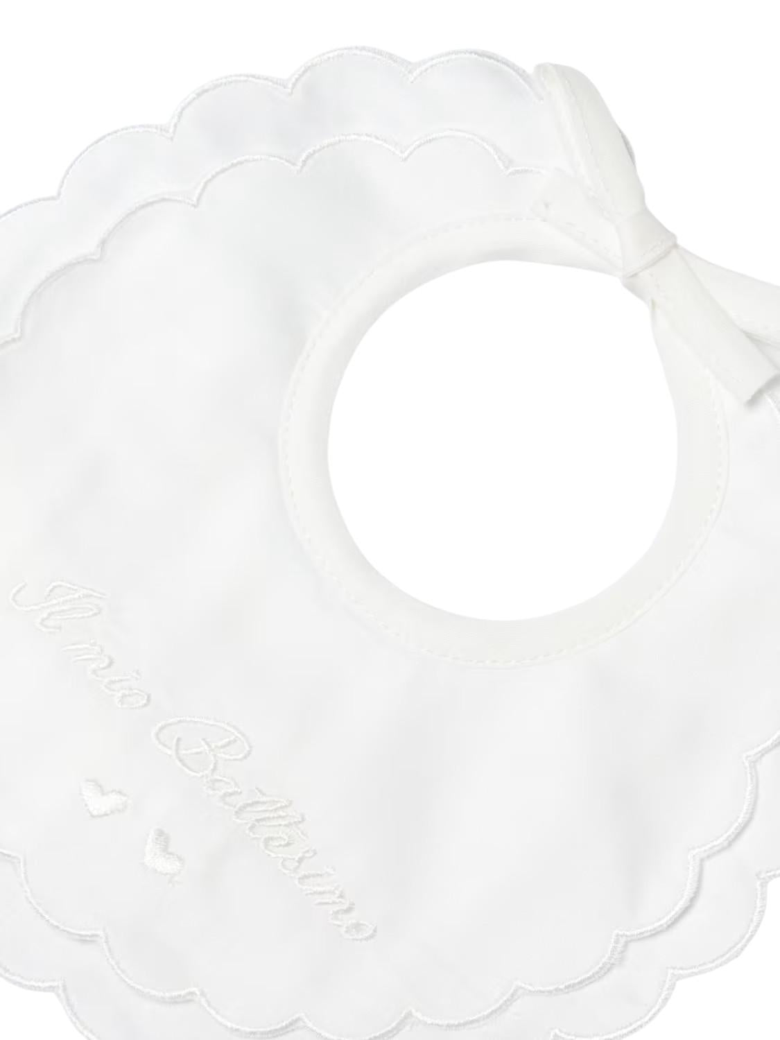 Bavaglino per neonato Marlù Couture il mio battesimo - Ninna Nanna