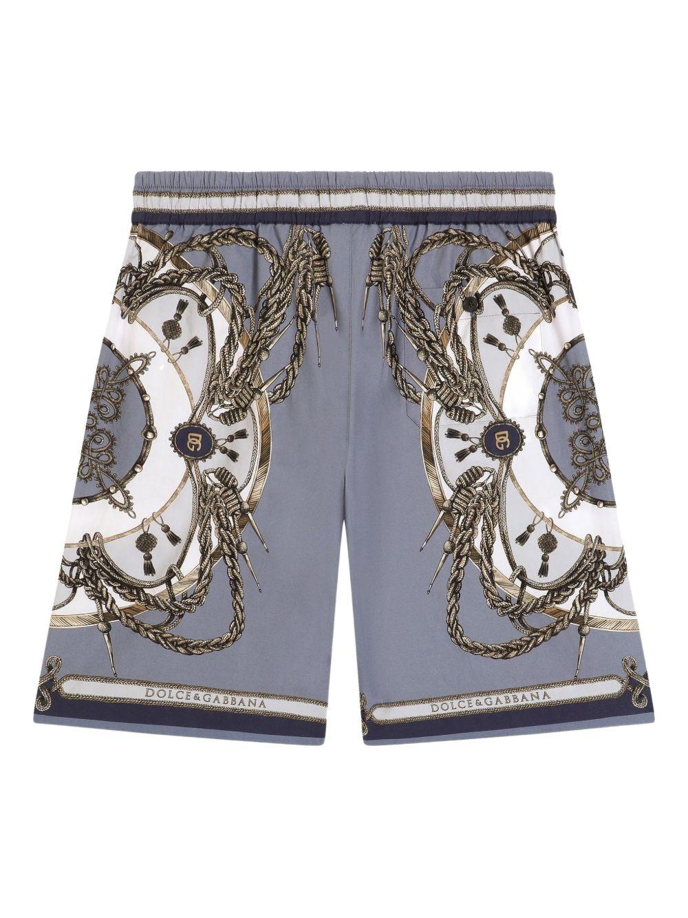 Bermuda per bambino Dolce & Gabbana Kids con stampa - Ninna Nanna