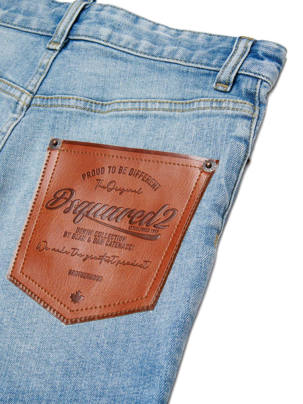 Bermuda per bambino Dsquared2 Kids in denim - Ninna Nanna