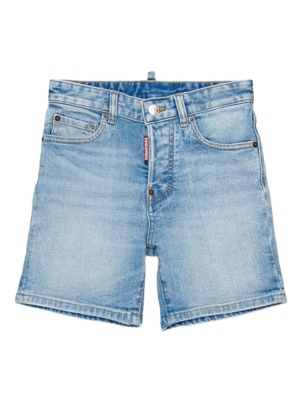 Bermuda per bambino Dsquared2 Kids in denim - Ninna Nanna