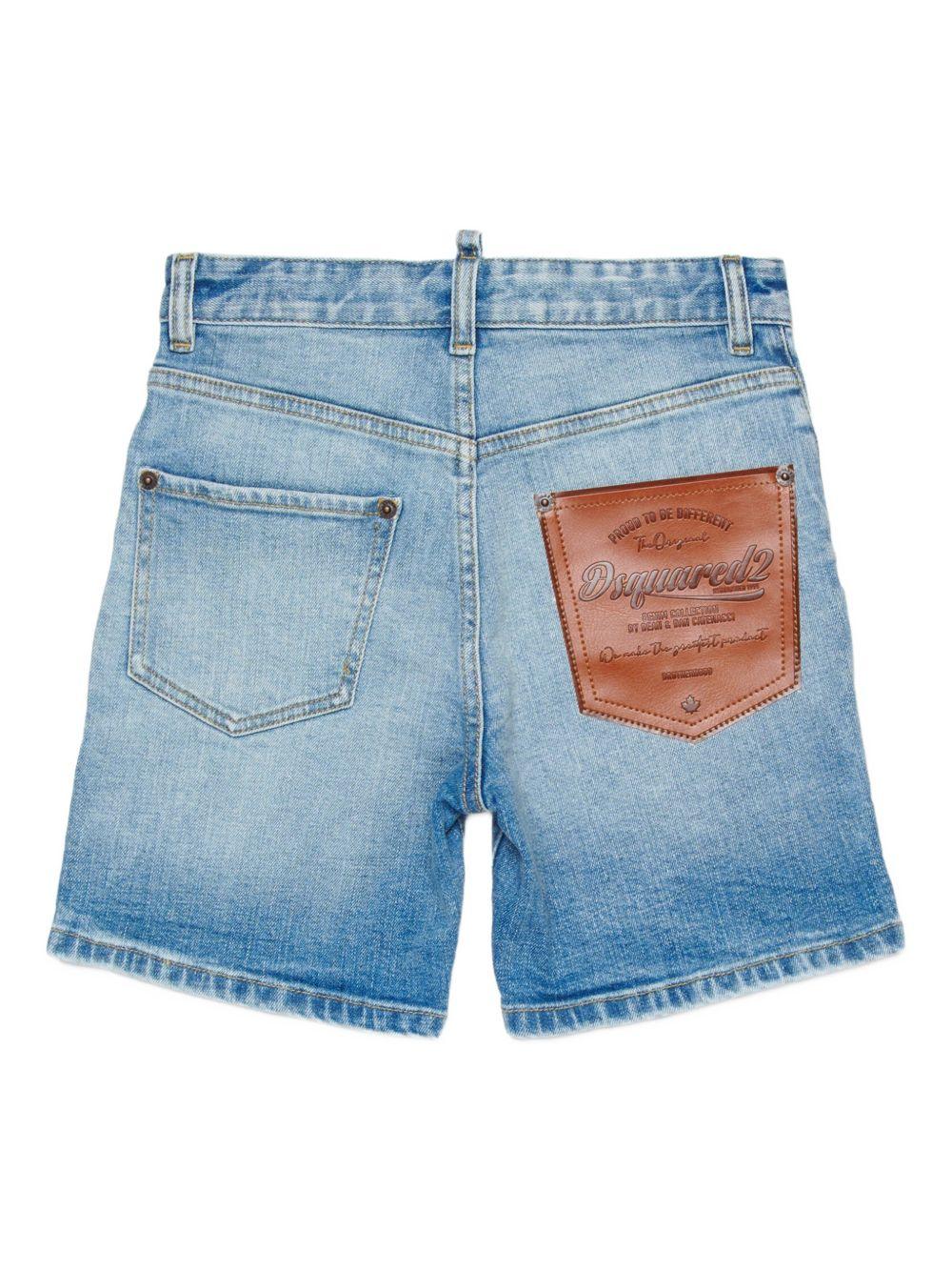 Bermuda per bambino Dsquared2 Kids in denim - Ninna Nanna