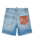 Bermuda per bambino Dsquared2 Kids in denim - Ninna Nanna