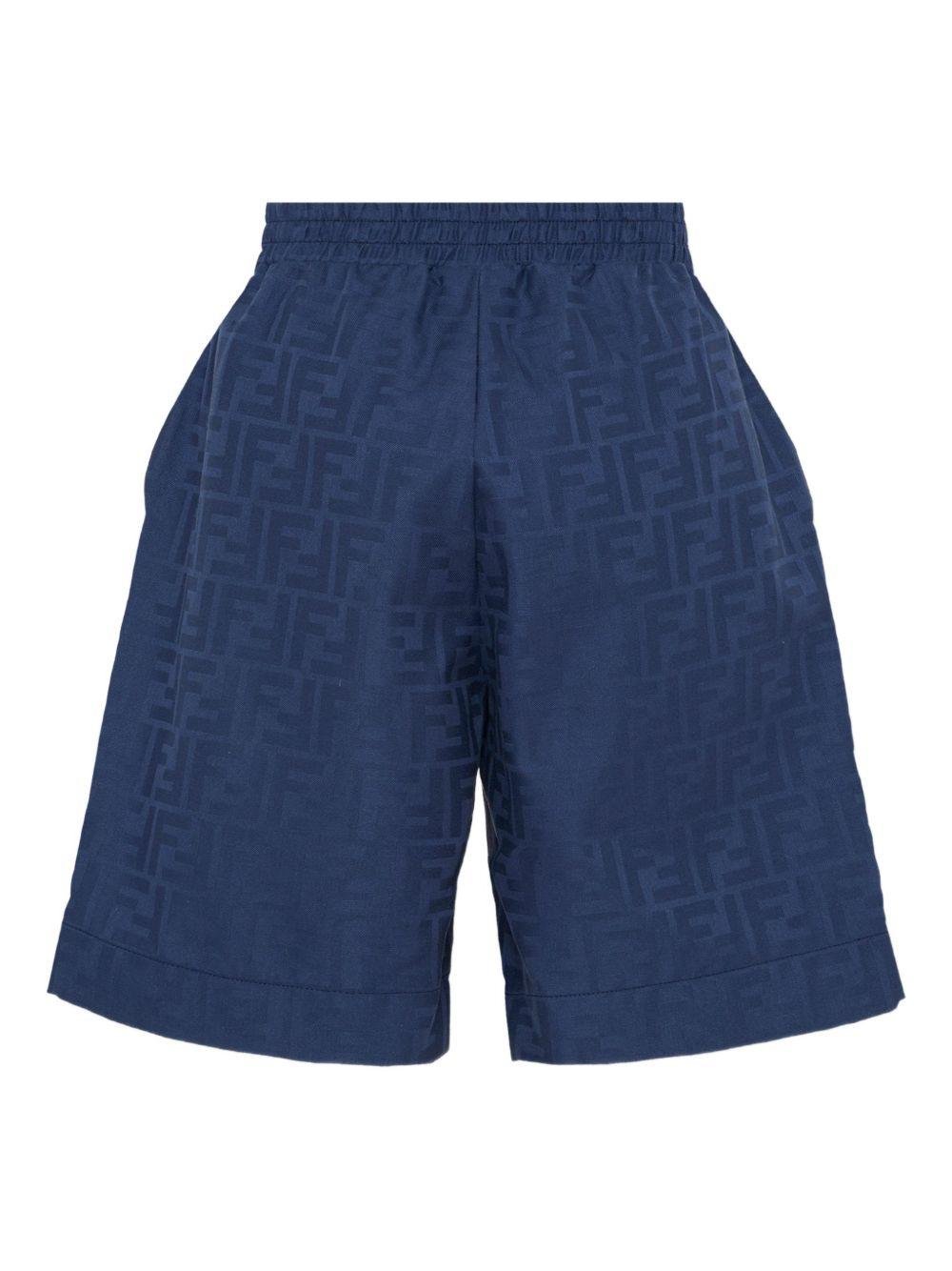 Bermuda per bambino Fendi Kids con motivo FF - Ninna Nanna