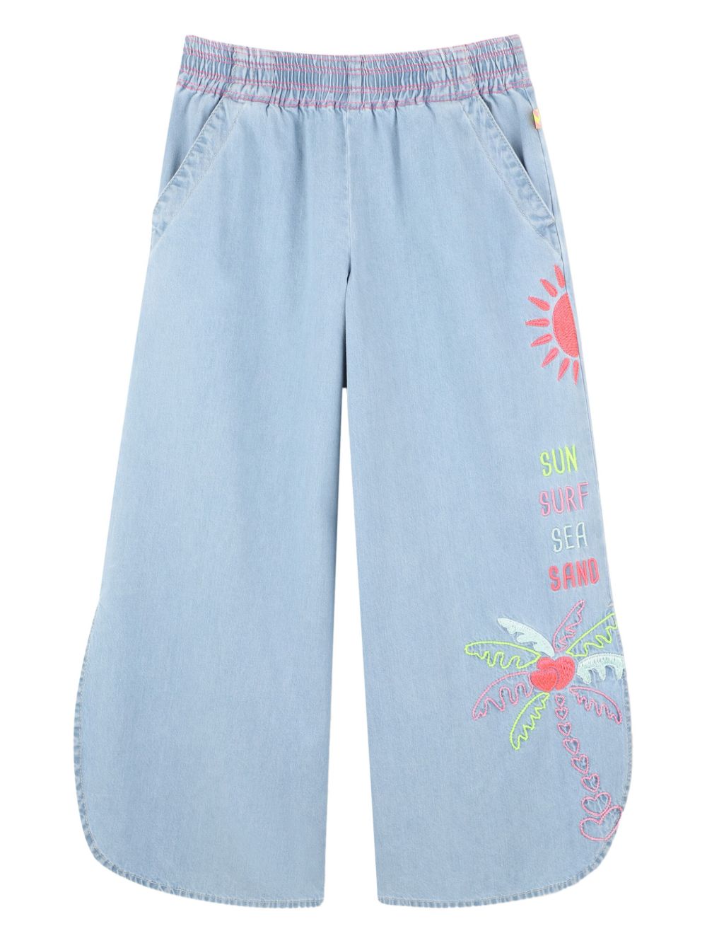 Billieblush jeans a gamba ampia - Ninna Nanna