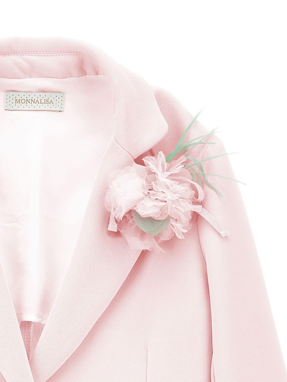 Blazer per bambina Monnalisa con fiore - Ninna Nanna
