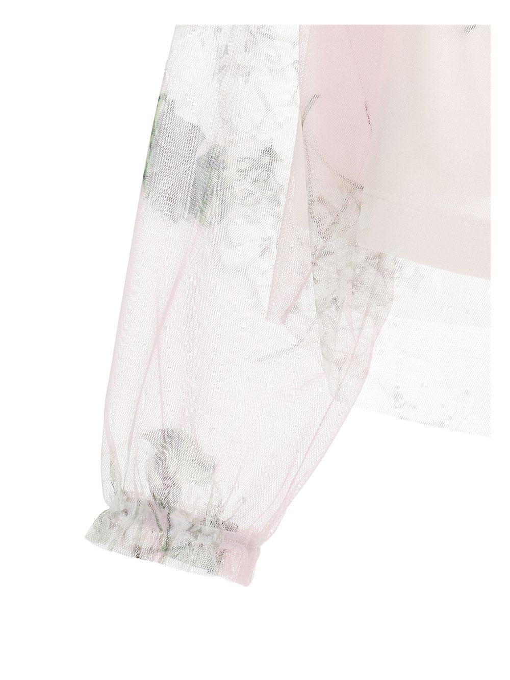 Blusa per bambina Monnalisa in tulle - Ninna Nanna