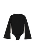 Body per bambina Palm Angels Kids con logo - Ninna Nanna