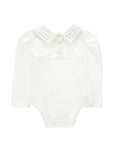 Body per neonata Monnalisa con strass - Ninna Nanna