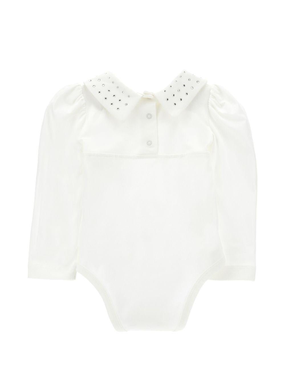 Body per neonata Monnalisa con strass - Ninna Nanna