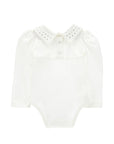 Body per neonata Monnalisa con strass - Ninna Nanna