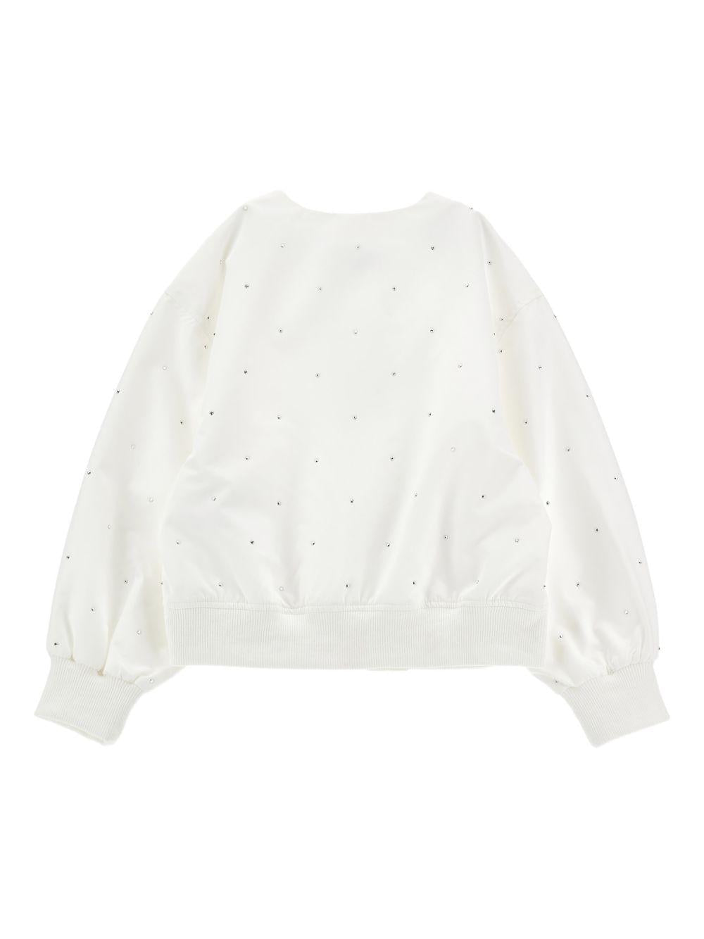 Bomber per bambina Monnalisa con strass - Ninna Nanna