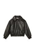 Bomber per bambina Twinset Kids in ecopelle - Ninna Nanna