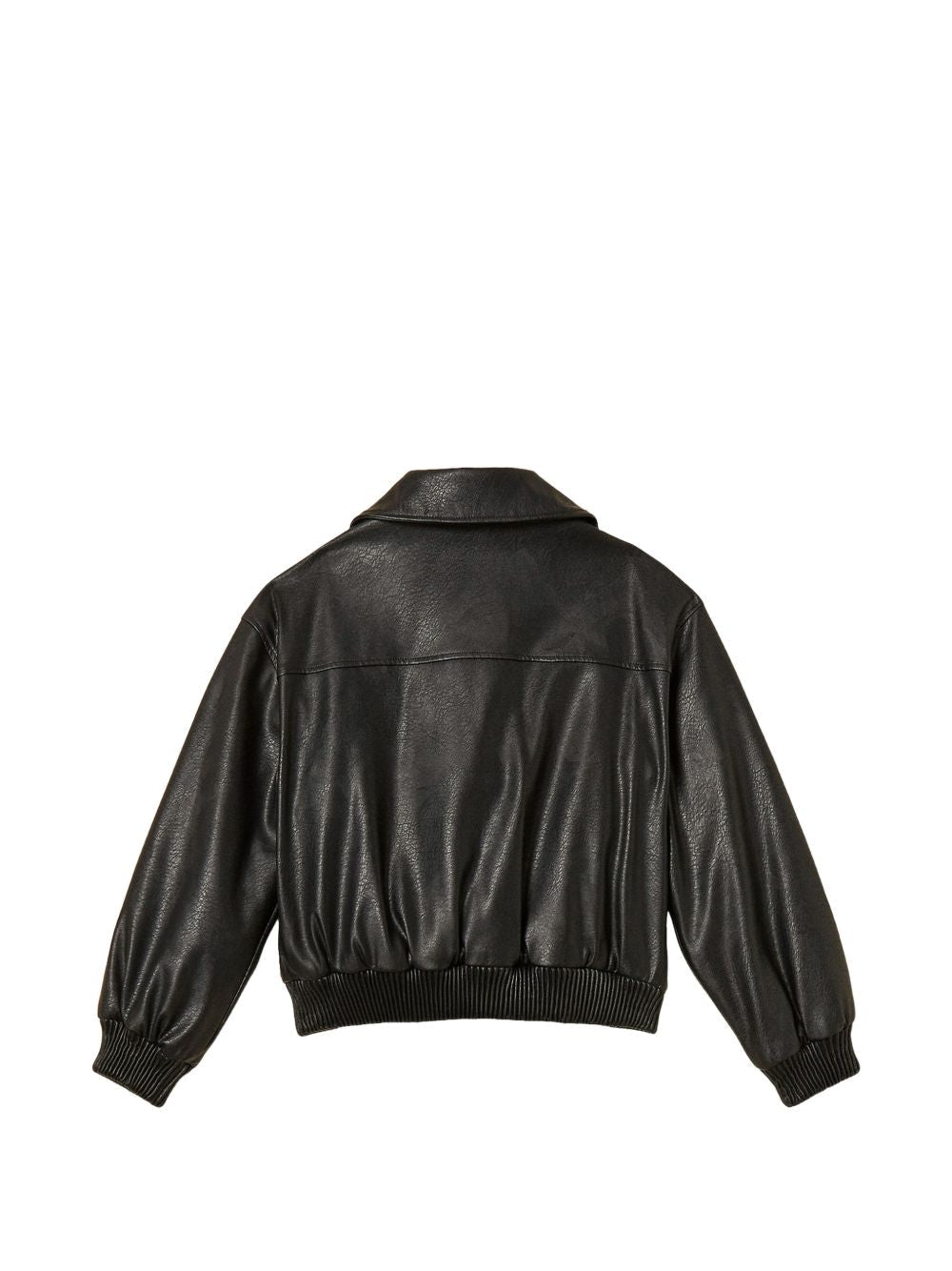 Bomber per bambina Twinset Kids in ecopelle - Ninna Nanna