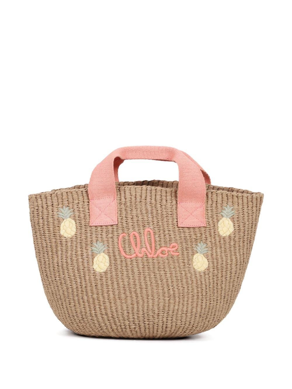 Borsa per bambina Chloé Kids di paglia - Ninna Nanna