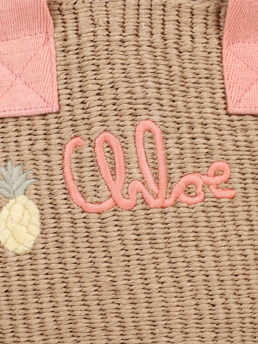 Borsa per bambina Chloé Kids di paglia - Ninna Nanna